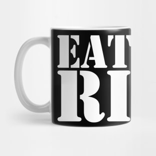 Eat The Rich, White Mug